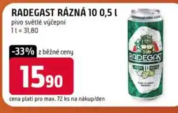 Trefa Radegast rázná 10 nabídka