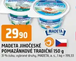 Trefa Madeta jihočeské pomazánkové tradiční nabídka