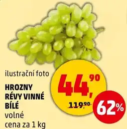 Penny Market Hrozny révy vinné bílé volné nabídka
