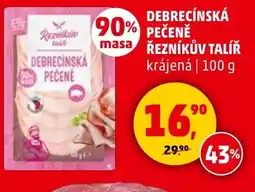Penny Market Debrecínská Pecene řezníkův talíř nabídka