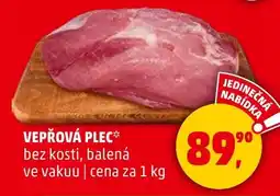 Penny Market Vepřová plec bez kosti, balená nabídka