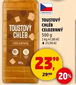 Penny Market Toustový chleb celozrnný nabídka