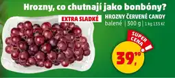 Penny Market Hrozny červené candy nabídka