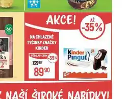 Globus Tyčinky kinder nabídka