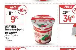 Globus Smetanový jogurt dvouvrstvý nabídka