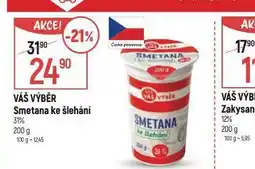 Globus Smetana ke šlehání 31% nabídka
