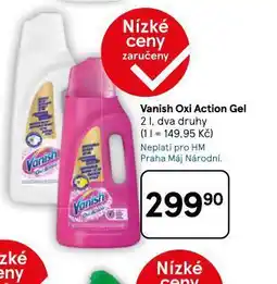Tesco Vanish oxi action gel nabídka