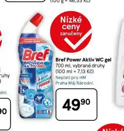 Tesco Bref power aktiv wc gel nabídka