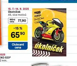 Tesco Úkolníček nabídka