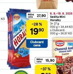 Tesco Sedita mni horalky nabídka