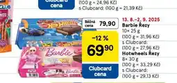 Tesco Hotwheels řezy nabídka