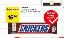 Tesco Snickers nabídka