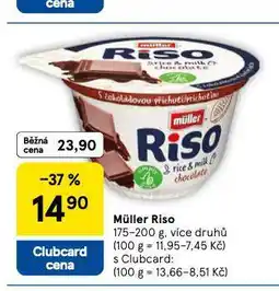 Tesco Müller riso nabídka