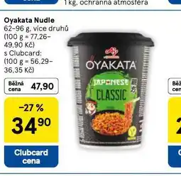 Tesco Oyakata nudle nabídka