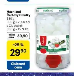 Tesco Machland čertovy cibulky nabídka
