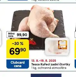 Tesco Kuřecí zadní čtvrtky nabídka
