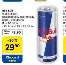 Tesco Red bull nabídka