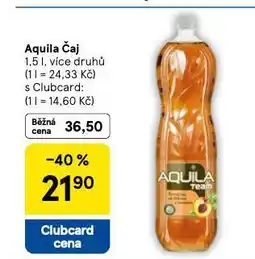 Tesco Aquila čaj nabídka