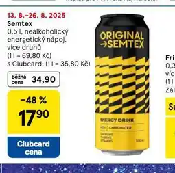Tesco Semtex nabídka