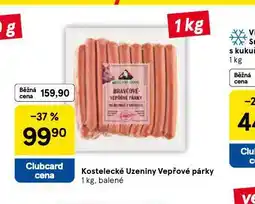 Tesco Vepřové párky nabídka