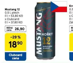 Tesco Mustang 12 nabídka