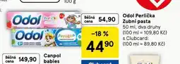 Tesco Odol perlička zubní pasta nabídka