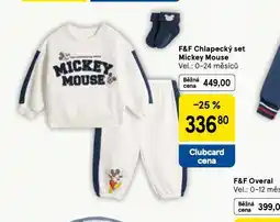 Tesco Chlapecký set mickey mouse nabídka