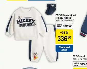 Tesco Chlapecký set mickey mouse nabídka