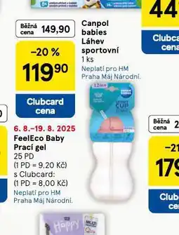 Tesco Canpol babies láhev sportovní nabídka