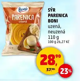 Penny Market Sýr parenica boni nabídka