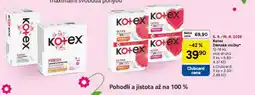 Tesco Kotex dámské vložky nabídka