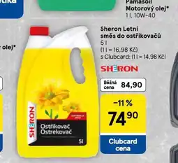 Tesco Sheron letní směs do ostřikovačů nabídka