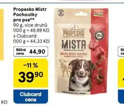 Tesco Propesko mistr pochoutky pro psy nabídka