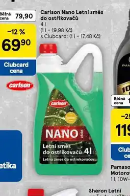 Tesco Carlson nano letní směs do ostřikovačů nabídka