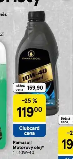 Tesco Pamasoll motorový olej 10w-40 nabídka