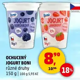 Penny Market Ochucený jogurt boni nabídka