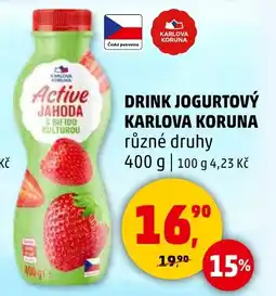 Penny Market Drink jogurtový karlova koruna nabídka