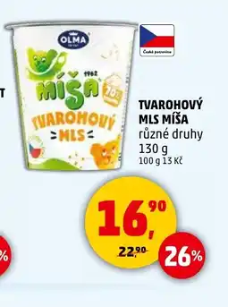 Penny Market Tvarohový mls míša nabídka
