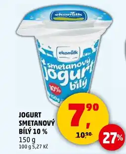 Penny Market Jogurt smetanový bílý 10 % nabídka