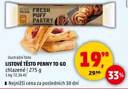 Penny Market Listové těsto penny to go nabídka