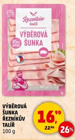 Penny Market Výběrová šunka řezníkův talíř nabídka
