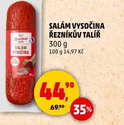Penny Market Salám vysočina řezníkův talíř nabídka