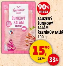 Penny Market Zauzený šunkový salám řezníkův talíř nabídka