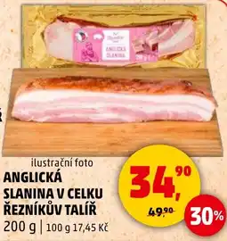 Penny Market Anglická slanina v celku řezníkův talíř nabídka