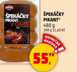 Penny Market Špekáčky pikant nabídka