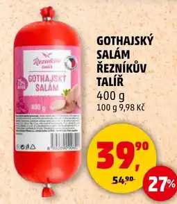 Penny Market Gothajský salám řezníkův talíř nabídka