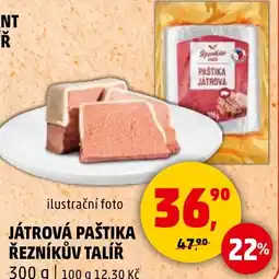 Penny Market Játrová paštika řezníkův talíř nabídka