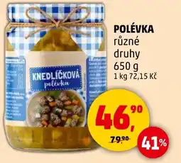 Penny Market Polévka nabídka