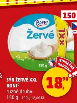Penny Market Sýr žervé xxl boni nabídka