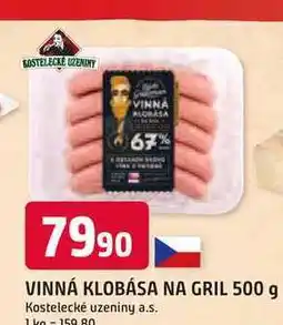Trefa VINNÁ KLOBÁSA NA GRIL 500 g nabídka